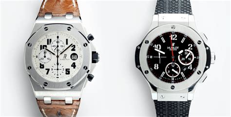 royal oak watch hublot|Audemars Piguet Royal Oak Offshore vs. Hublot Big Bang.